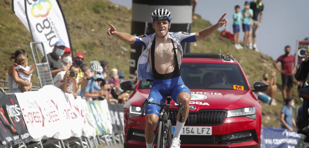 Burgos: Remco Evenepoel grijpt de macht op Picón Blanco