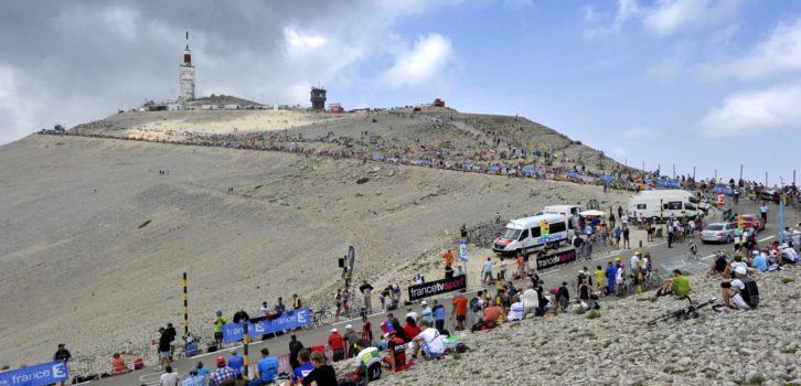 Mont Ventoux meest populaire klim van 2020