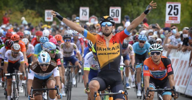 Sprintzege Colbrelli in Route d’Occitanie, De Kleijn vierde