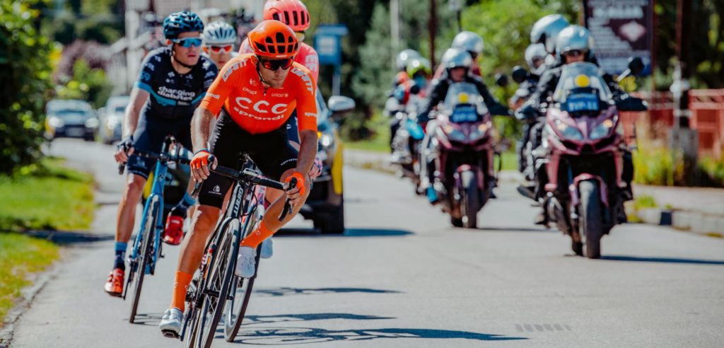 CCC wilde leiderstrui Malecki in Ronde van Polen afstaan aan Deceuninck-Quick-Step