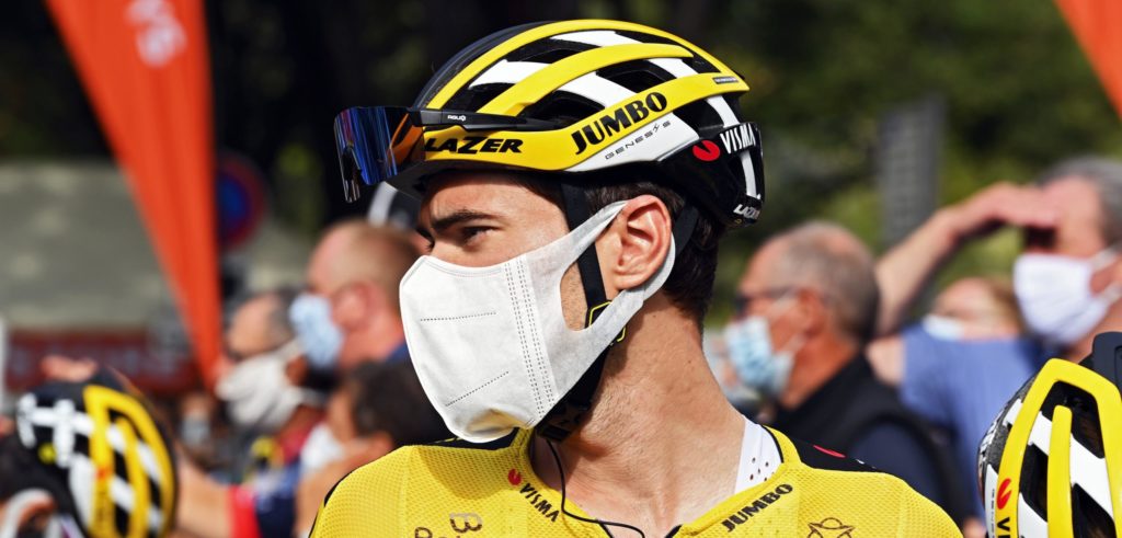 Tom Dumoulin uit zorgen: “Mondmasker zou verplicht moeten zijn voor fans”