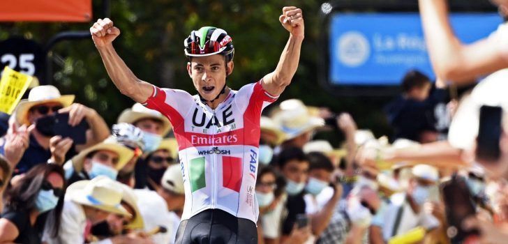 Davide Formolo rondt solo af in bergrit Dauphiné, Primoz Roglic verstevigt leiderstrui