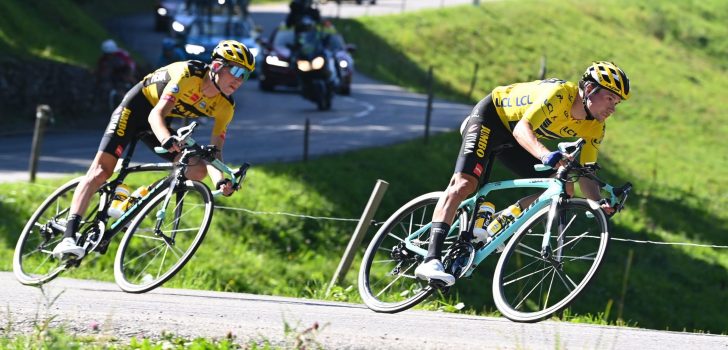 Jumbo-Visma: “Roglic heeft door de pijn heen gebeten”