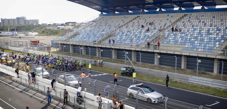 GP Cycling Lab op Zandvoort gestaakt vanwege noodweer