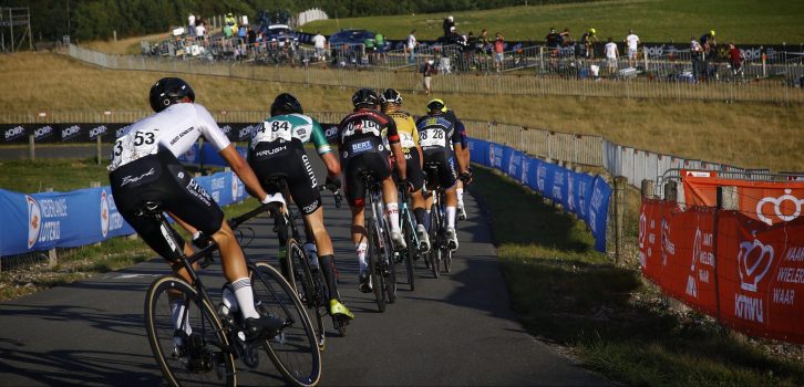 NK wielrennen voor elite-mannen met twee rondes ingekort