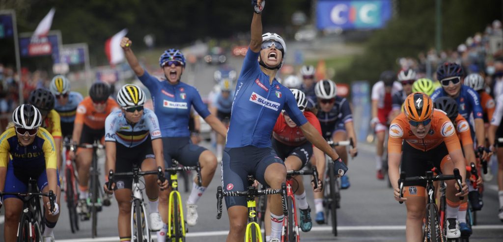 Elisa Balsamo houdt Lonneke Uneken van Europese titel bij belofte-vrouwen