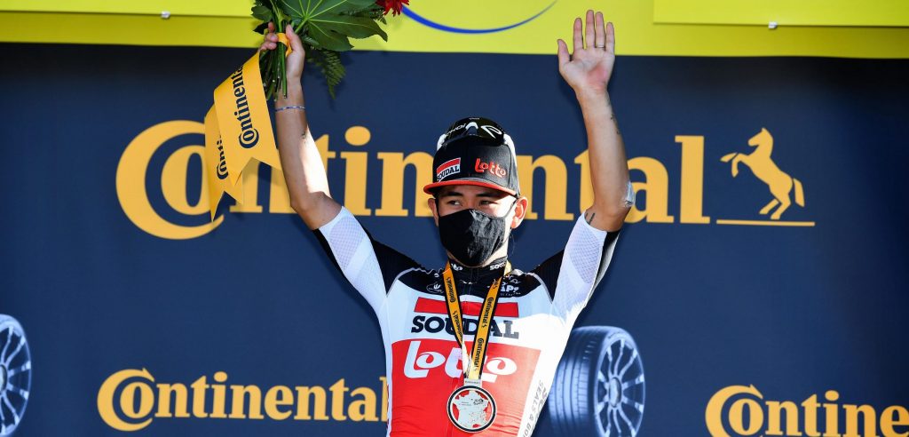 Caleb Ewan was niet zeker: “Ik juichte maar voor het geval ik had gewonnen”