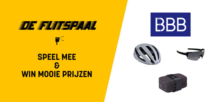 Winactie: Rijd deze week langs onze Flitspaal en maak kans op mooie prijzen van BBB Cycling
