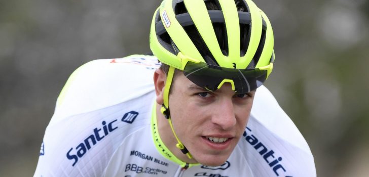 Danny van Poppel vreest voor breukje in de hand na val in Coppi e Bartali