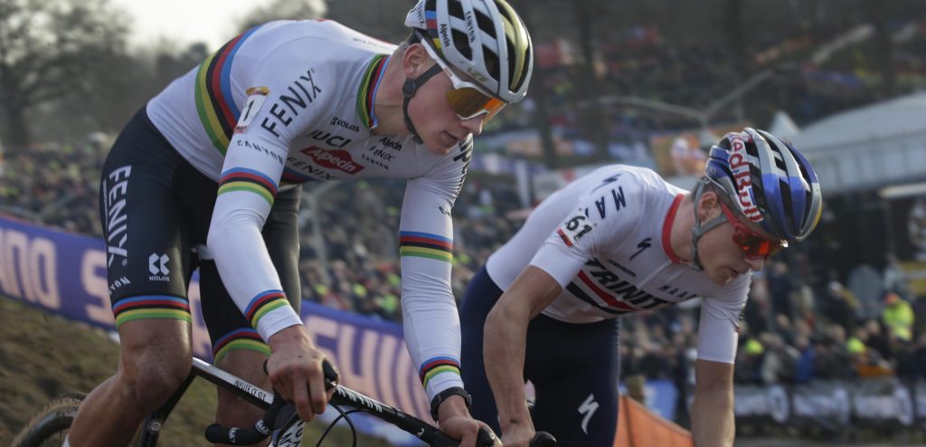 WK veldrijden op programma Mathieu van der Poel en Tom Pidcock