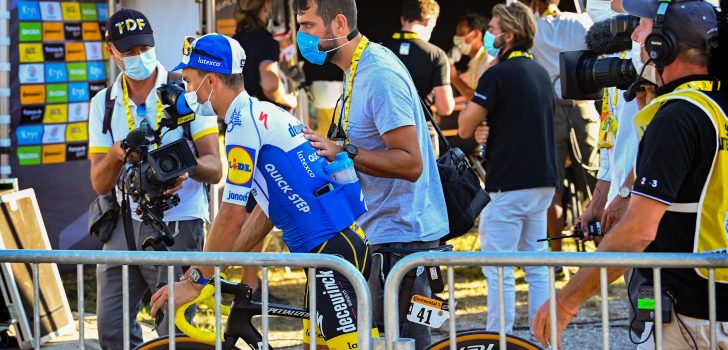 Julian Alaphilippe: “Ik realiseerde me niet dat het niet toegestaan was”