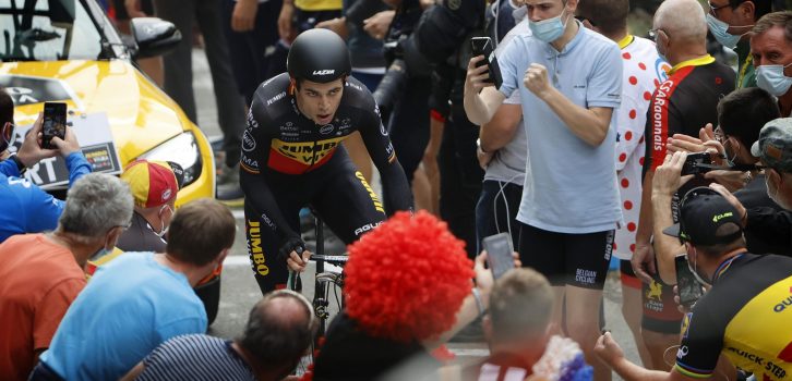 Wout van Aert aangeslagen: “We zijn heel teleurgesteld”