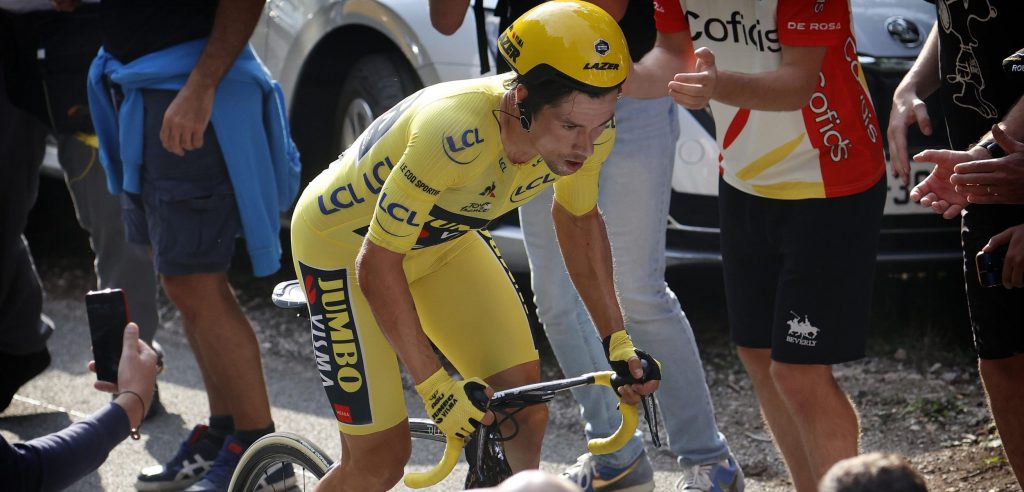 Primoz Roglic zoekt niet naar excuses: “Het lag aan de benen”