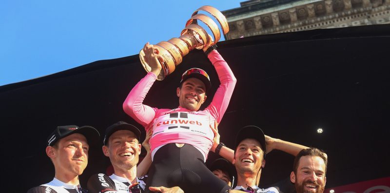 Tijdens de Giro d’Italia veranderen renners in welhaast mythische figuren