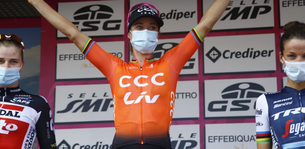 Volg hier de achtste etappe van de Giro Rosa 2020