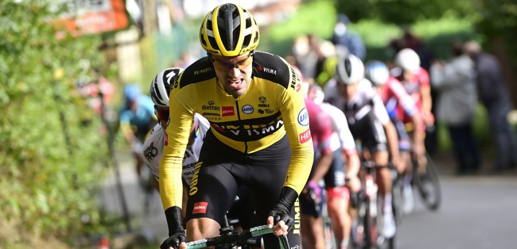 Tom Dumoulin glundert na zege Roglic in Luik: “Mooier winnen kan bijna niet”