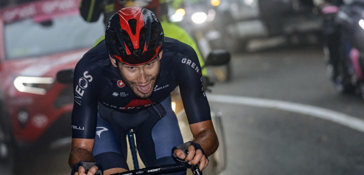 Filippo Ganna wint bergrit: “Het is niet makkelijk om 82 kilo omhoog te krijgen”