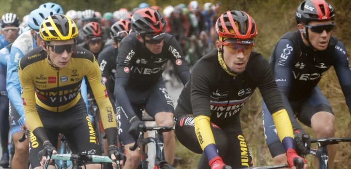 Primoz Roglic verliest rode trui: “Ik had problemen met mijn regenjack”