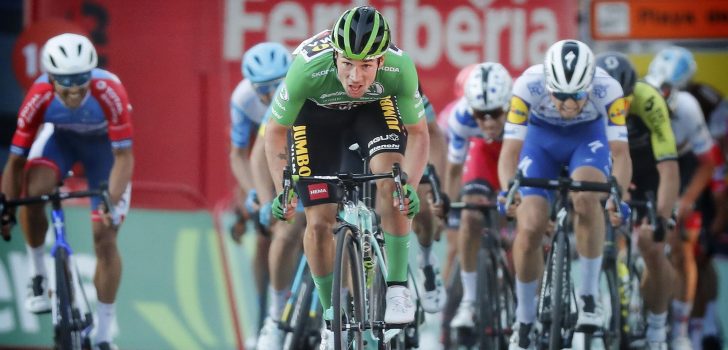 Vuelta 2020: Elfde etappe begint met kort rennersprotest