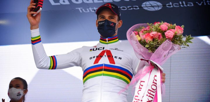 Giro 2020: Almeida en Kelderman doen goede zaken in tijdrit, Ganna pakt dagzege