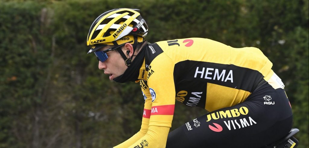 Wout van Aert is gespot op de nieuwe Cervélo van Jumbo-Visma