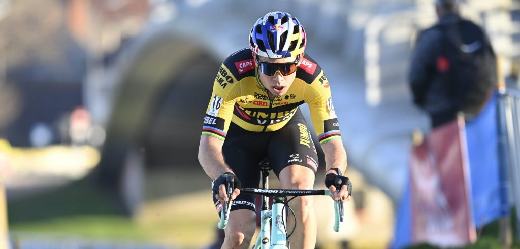 Wout van Aert derde bij rentree: “Op voorhand had ik hiervoor getekend”
