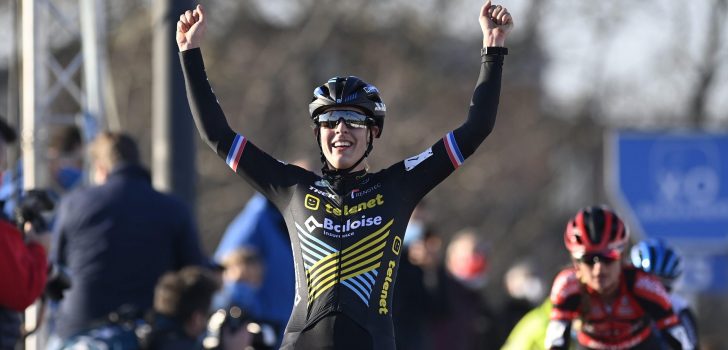 Lucinda Brand wint ook Urban Cross Kortrijk