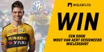 Speel onze wielerquiz en win een door Wout van Aert gesigneerd wielershirt