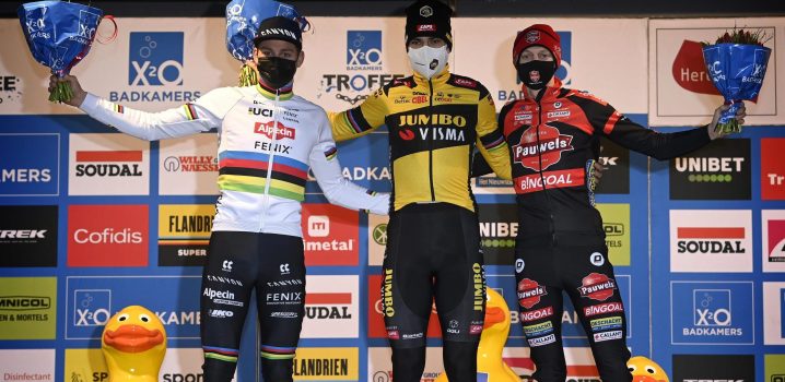 Wout van Aert wint voor eigen volk: “Was nerveus voor de start”