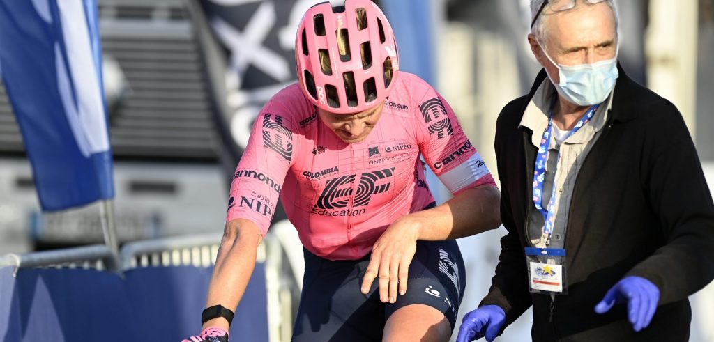 Michael Valgren breekt twee vingers bij debuut EF Education-Nippo