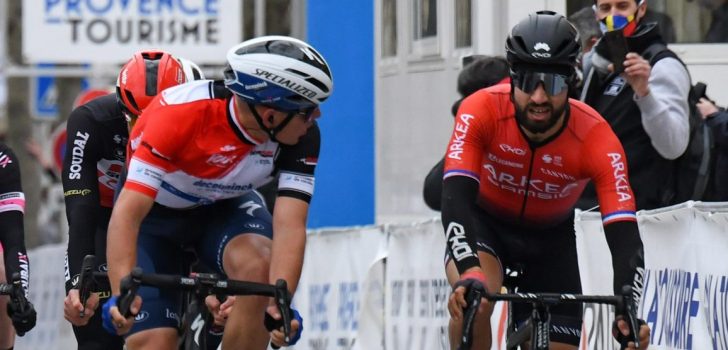 Bouhanni: “Door Ballerini raak ik de hekken, anders had ik gewonnen”