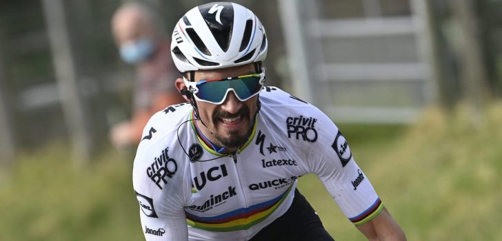 Julian Alaphilippe: “Mijn aanval zette Ballerini in een zetel”