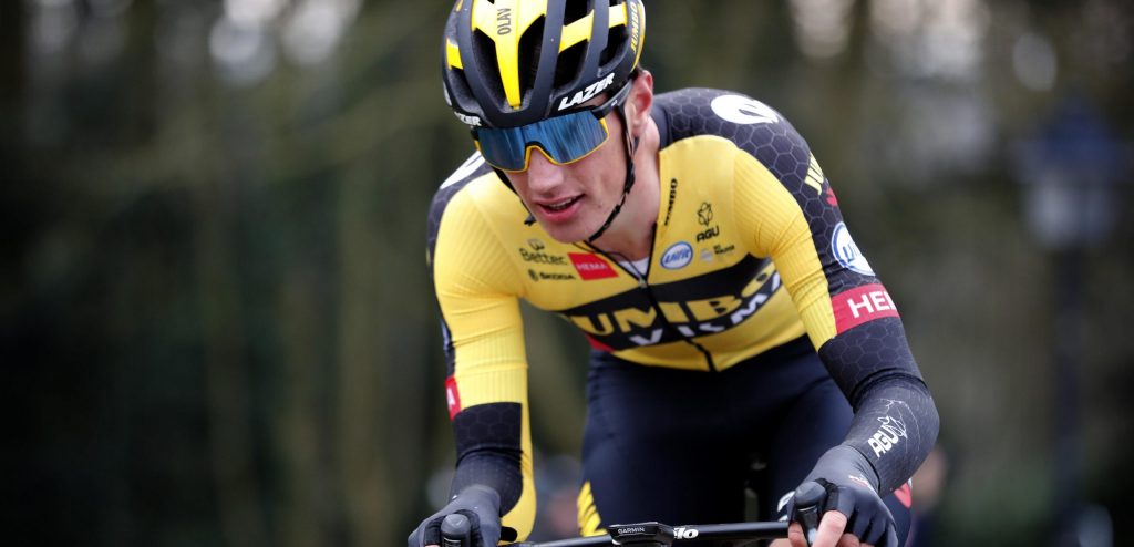 Olav Kooij toont zich in Omloop: “Redelijk tevreden met mijn koers”