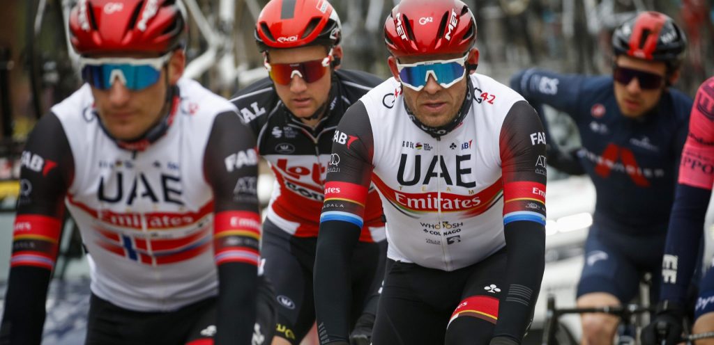 UAE Emirates met drietand Gaviria-Kristoff-Trentin naar Milaan-San Remo