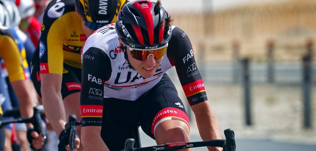Pogacar en Formolo leiden UAE Emirates in Strade Bianche
