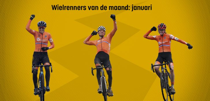 Wielrenners van de maand januari 2021 bekend