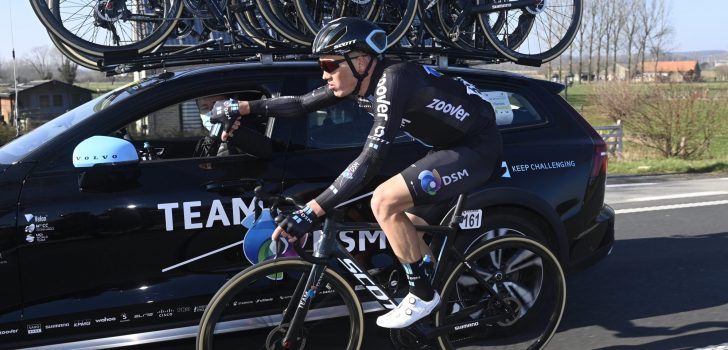 Søren Kragh Andersen verlaat Parijs-Nice met rugklachten