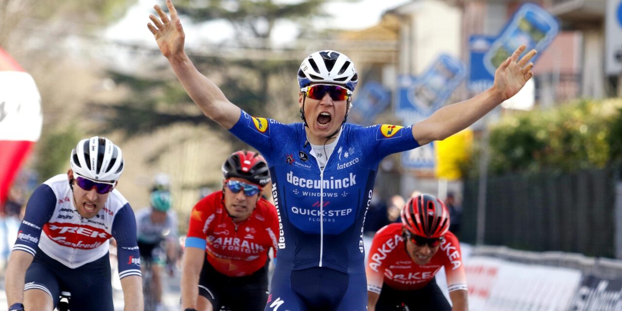 Eerste profzege Vansevenant in GP Industria & Artigianato, Mollema tweede