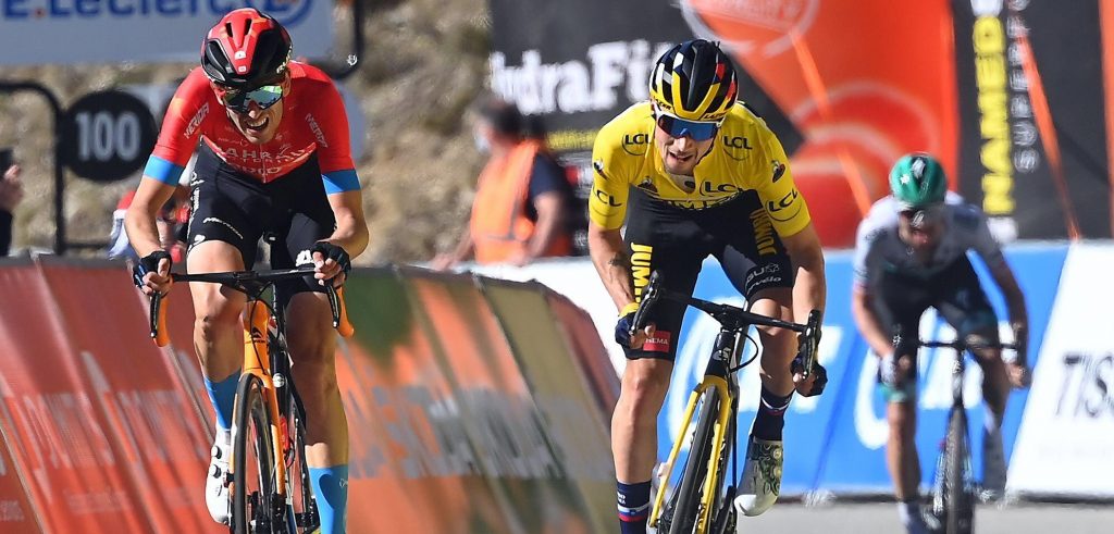 Roglic in laatste meters voorbij Mäder: “Ik zei tegen mezelf: waarom niet?”