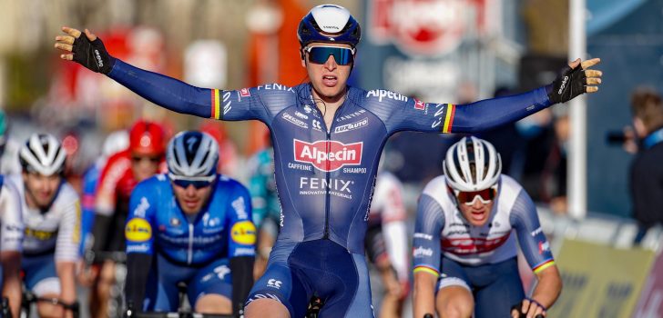 Tim Merlier blijft Pedersen voor in Bredene Koksijde Classic