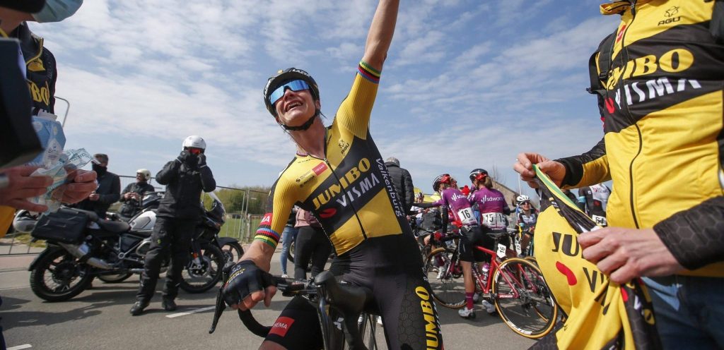 Vos won dit jaar de Amstel Gold Race - foto: Cor Vos