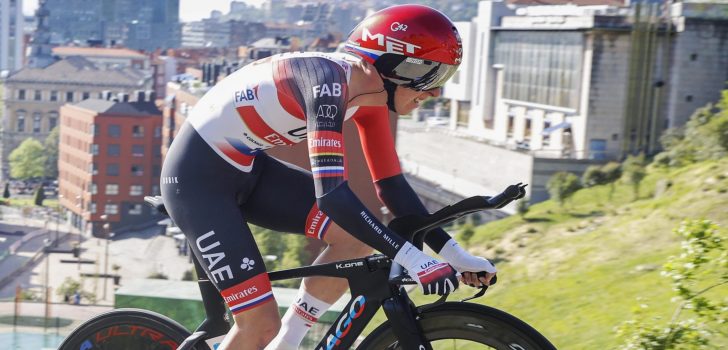 Pogacar verliest 28 seconden op Roglic: “Ging iets te hard van start”