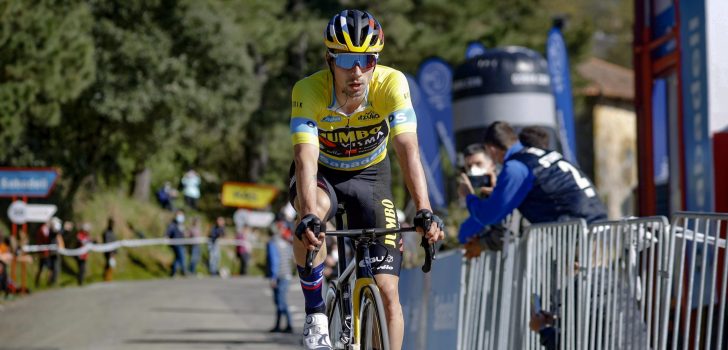 Roglic: “Jammer dat ik niet win, maar ik ben blij met mijn vorm”