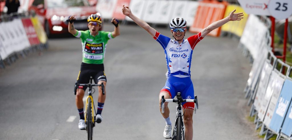 Roglic grijpt de macht in slotetappe Ronde van het Baskenland, Gaudu wint in Arrate