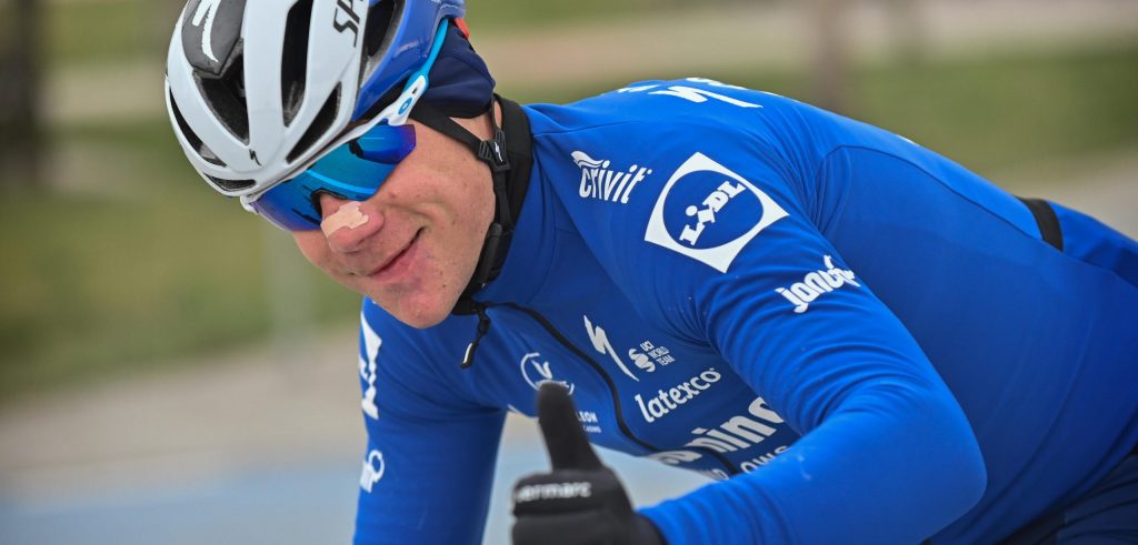 Fabio Jakobsen opgehouden door val in de Algarve