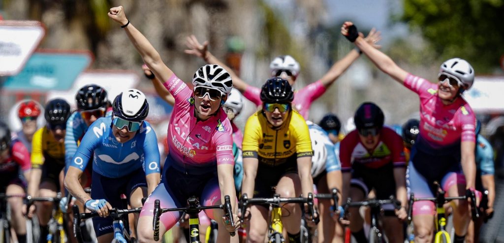 Chiara Consonni snelt naar de zege in Vuelta CV Feminas