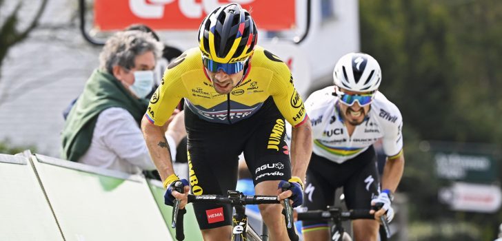 Roglic na tweede plaats: “Ik ben erg tevreden met mijn vorm”