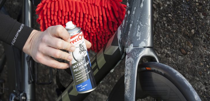 Cyclon Instant Polish Wax: Een schone fiets is het halve werk