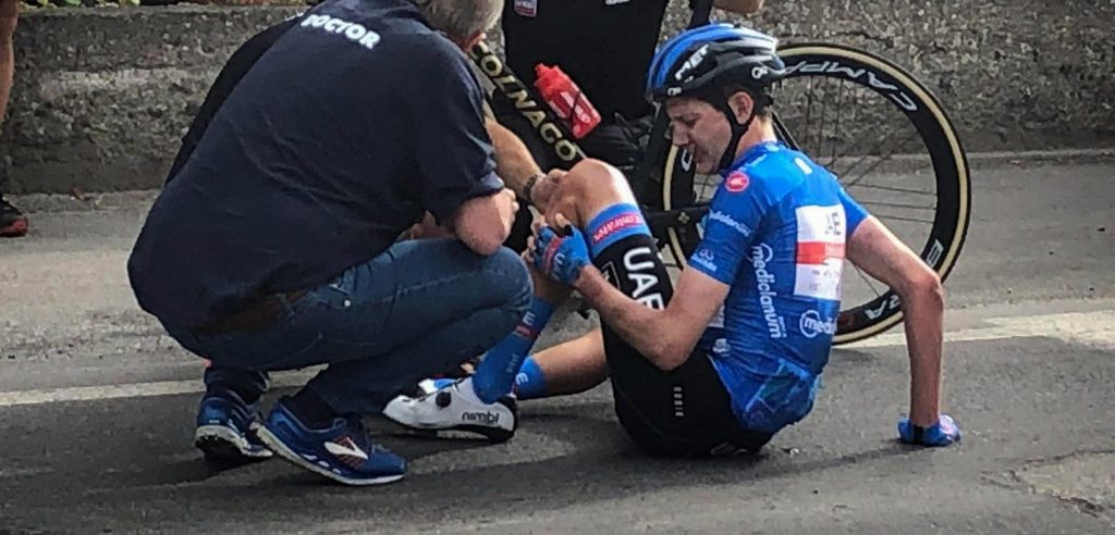 Giro 2021: Ritwinnaar Joe Dombrowski moet opgeven
