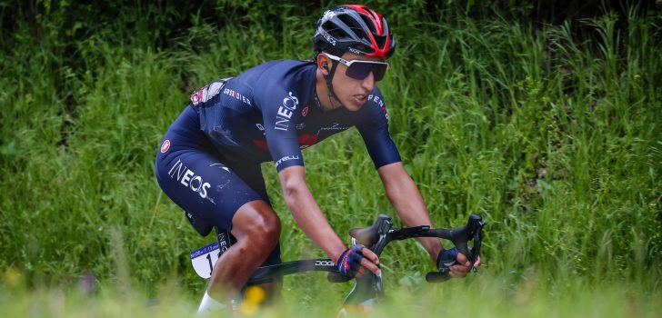 Egan Bernal rijdt trainingsmaats eraf tijdens tweede dag op de fiets